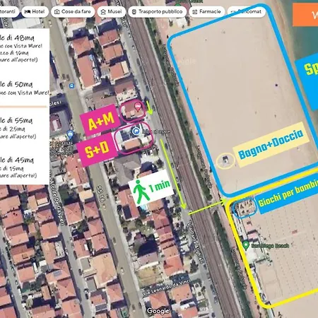 Conero-alba Al Mare-delfino-1 Min A Piedi Dal Mare * Porto Potenza Picena